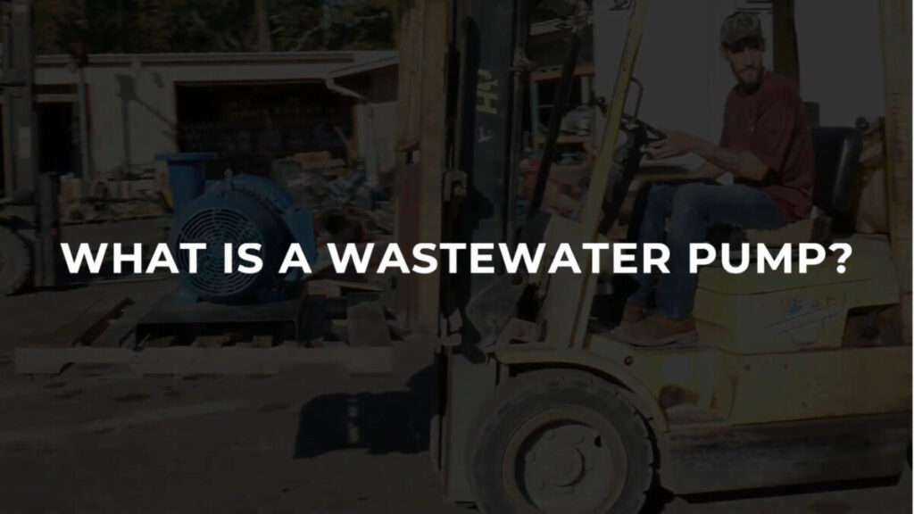What Is A Wastewater Pump