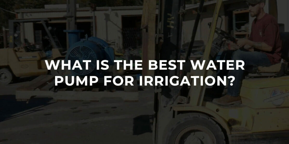 What Is The Best Water Pump For Irrigation What Is The Best Water Pump For Irrigation